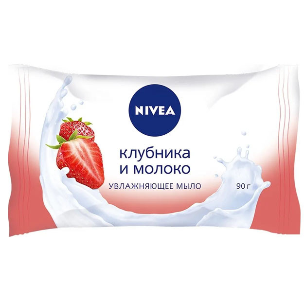 Nivea namlovchi sovun qulupnay va sut 90 gr УТ-00004784
