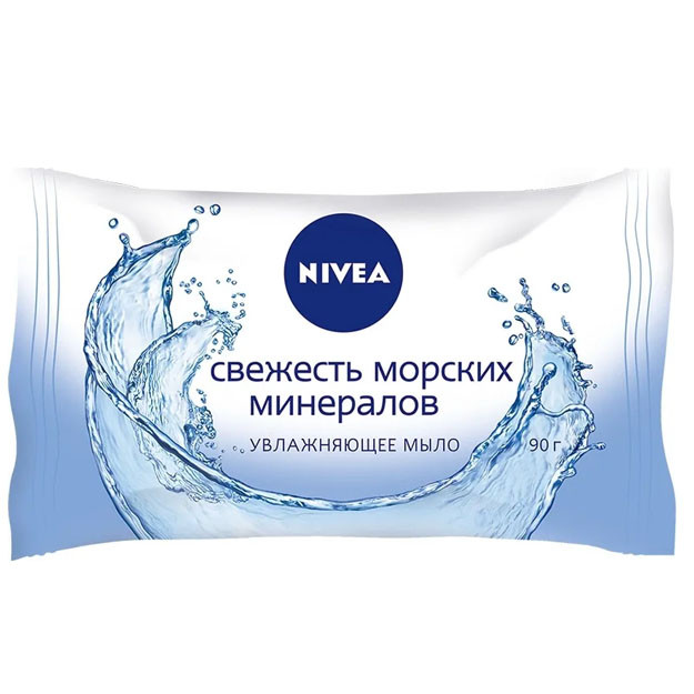 Nivea Увлажняющее мыло "Свежесть морских минералов" марки "Nivea" 90гр УТ-00004783