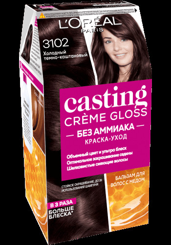 OAP kasting krem Gloss 3102 xol.T-K / CCG RUUAKZ 3102 SALQIN QORONG'I JIGARRANG УТ-00001612