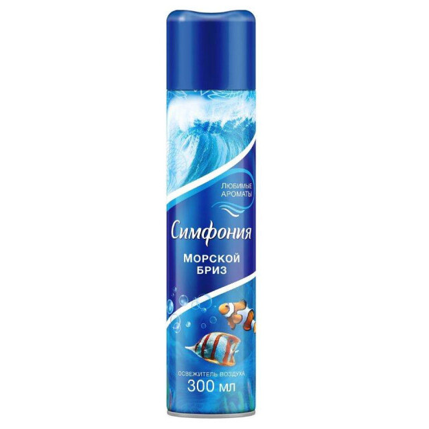 "Simfoniya" havo spreyi - dengiz shamoli 300 sm3  УТ-00005043