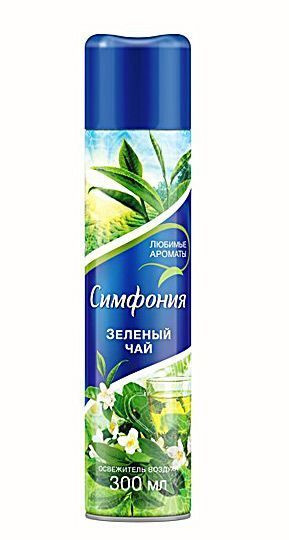 "Simfoniya" havo spreyi-300 sm3 yashil choy  УТ-00005040