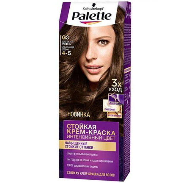 Palitra bo'yoq D / soch G3 (4-5) Oltin truffle  УТ-00004846