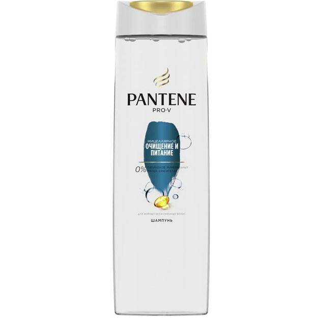PANTENE shampunini tozalash va misel suvi bilan oziqlantirish 400ml  УТ-00003870