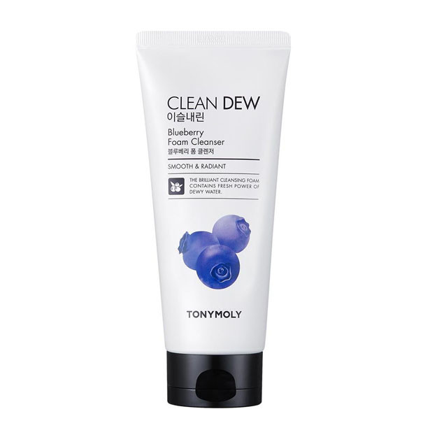 Ko'k ekstrakti bilan yuvish uchun ko'pik./CLEAN DEW BLUEBERRY FOAM CLEANSER 180ml УТ-00004491