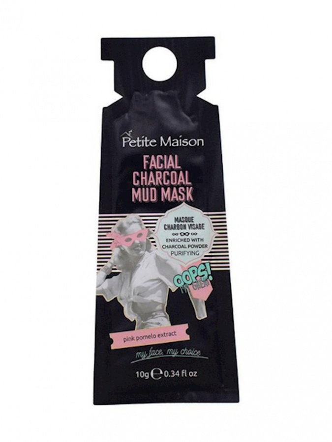 PETITE MAISON FACIAL CHARCOAL MUD MASK 10GR УТ-00002962