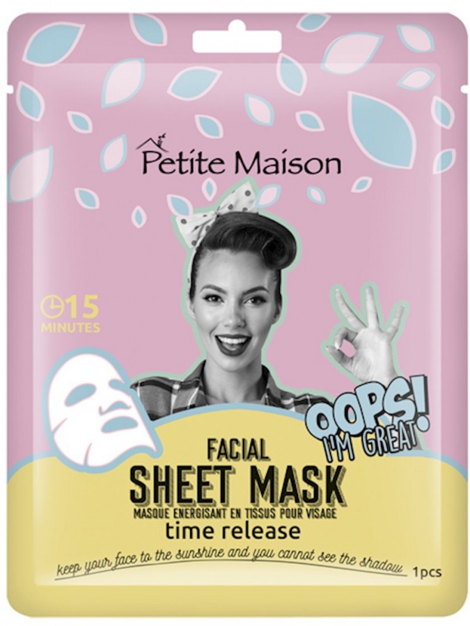 PETITE MAISON FACIAL SHEET MASK 25ML TIME RELEASE  УТ-00002956