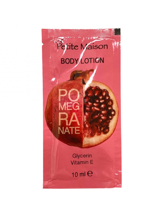 PETITE MAISON SACHET BODY LOTION 10 ML POMEGRANATE  FREE OF CHARGE  УТ-00002976