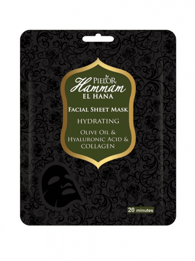 PIELOR HAMMAM EL HANA FACIAL SHEET MASK 25ML HYDRATING УТ-00002796