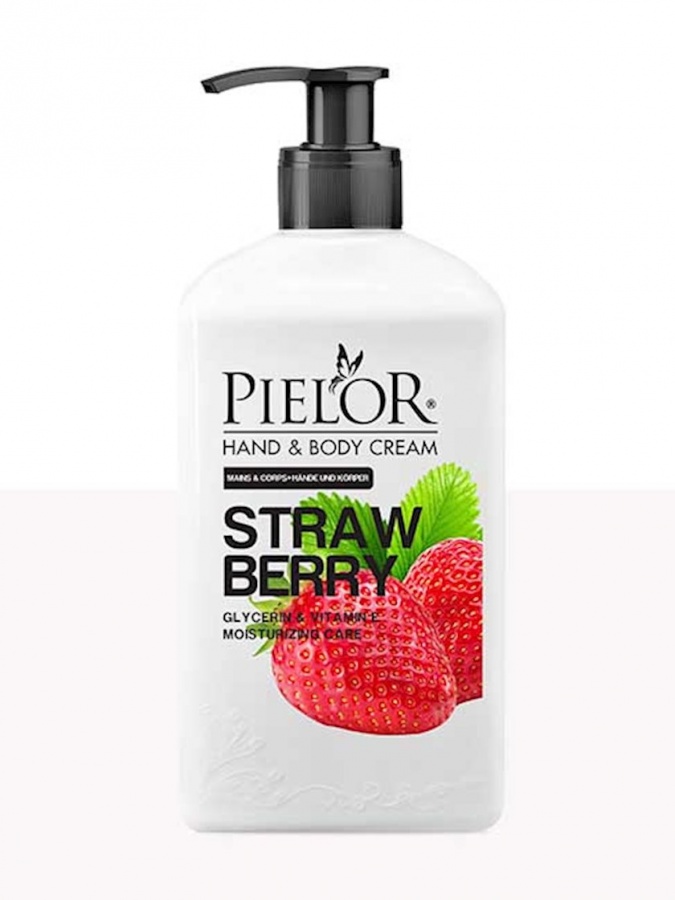 PIELOR  HAND AND BODY CREAM  300ML - Strawberry  УТ-00002888