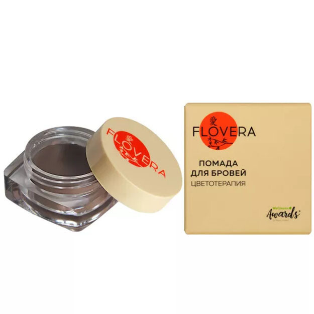 Qosh lab bo'yog'i" uzoq muddatli rang " FLOVERA ohang 01 bej УТ-00005814