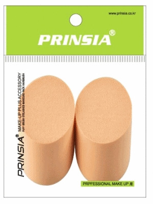 PRINSIA Спонжи для тональных средств  цилиндры (2шт в упаковке) УТ-00006526