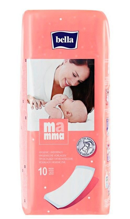 Sanitariya yostiqchalari "Bella Mamma" 10 dona. plastik o'ralgan УТ-00003820