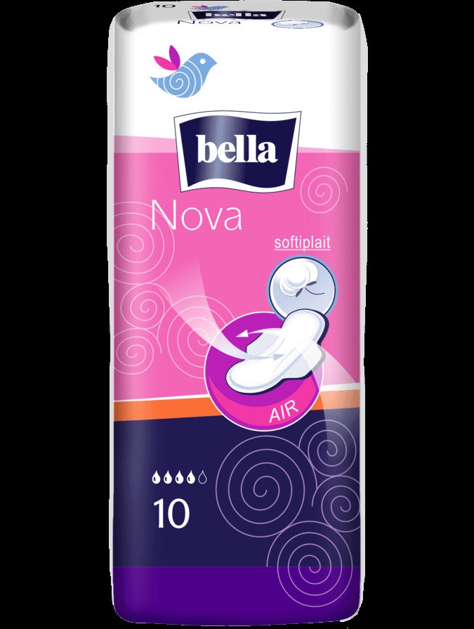 Plastik qadoqdagi "Bella NOVA" 10 changni yutish temir-beton qistirmalari УТ-00003833