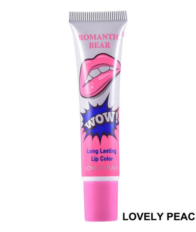 Romantic bear WOW Long Lasting lip color Lovely peach  УТ-00006558