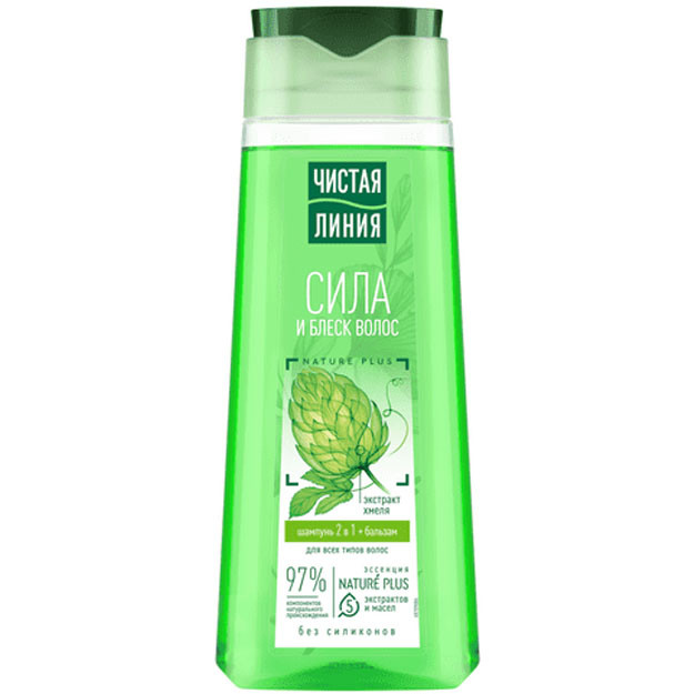 Shampun 250 ml dorivor o'tlar bulonida 2 dan 1 gacha toza chiziq. УТ-00004589