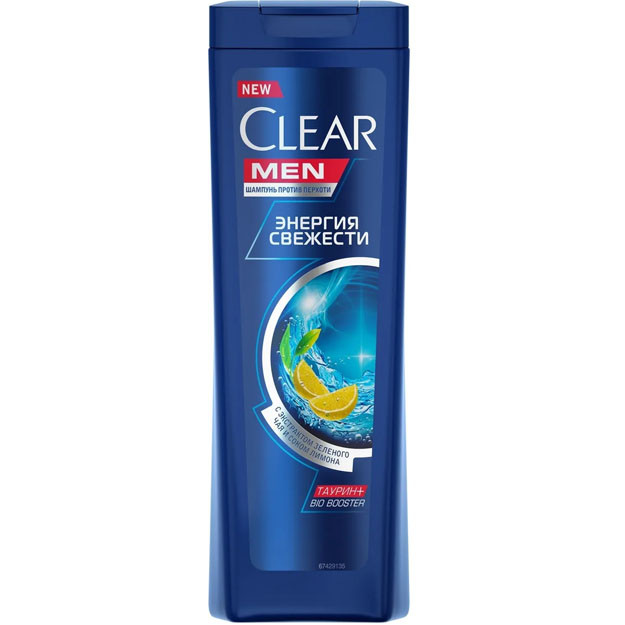 Erkaklar SHOWR FRESH 12X200 ml uchun toza ANTIDANDRUFF shampun (tazelik energiyasi ) УТ-00004576