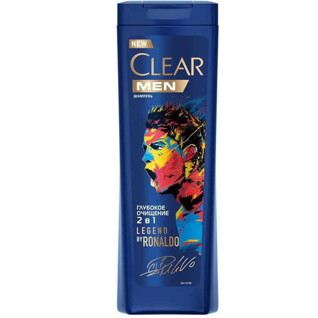 Clear men sh Deep CLEANSING 12x400 ml sochlar uchun shampun (chuqur tozalash) УТ-00004585