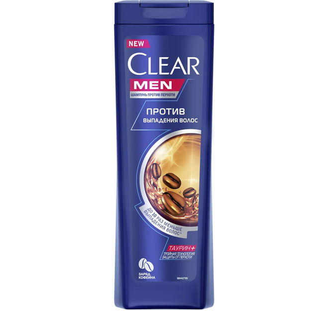 Clear men ShM ANTIHAIRFALL CF 12x400 ml sochlar uchun shampun (soch to'kilishiga qarshi)  УТ-00004584