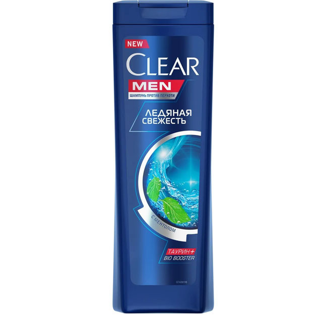 Шампунь для волос Clear MEN SHMP ICE FRESH MENT 12х400 ml ( Ледяная свежесть) УТ-00004586
