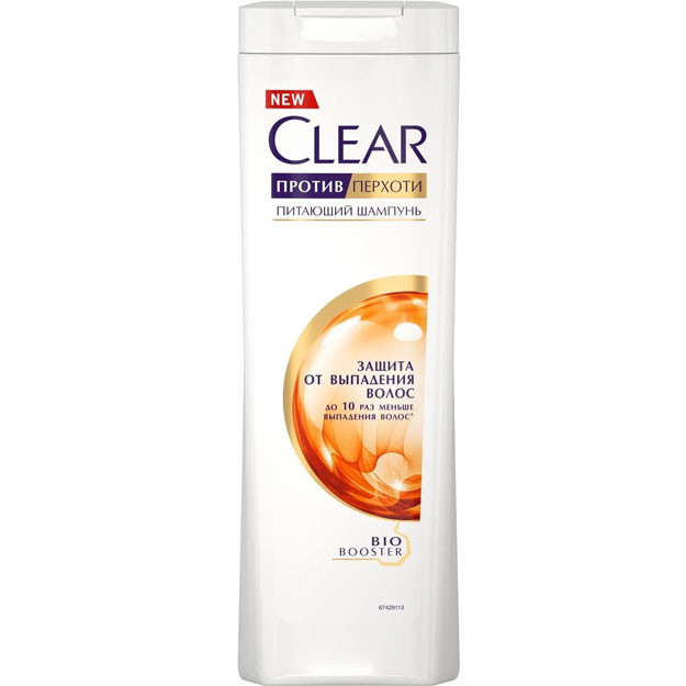 Soch uchun shampun Clear SHMP WOM HAIRFLL DFNS LLF 12X400 ml (soch to'kilishiga qarshi) УТ-00004579