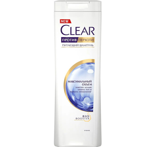 Clear wom MAX VOLUME LLF 12x400 ml sochlar uchun shampun (maksimal hajm)  УТ-00004580