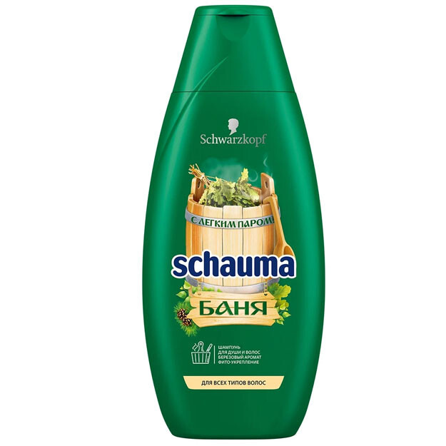 Schauma shampun 380 ml hammom  УТ-00004851