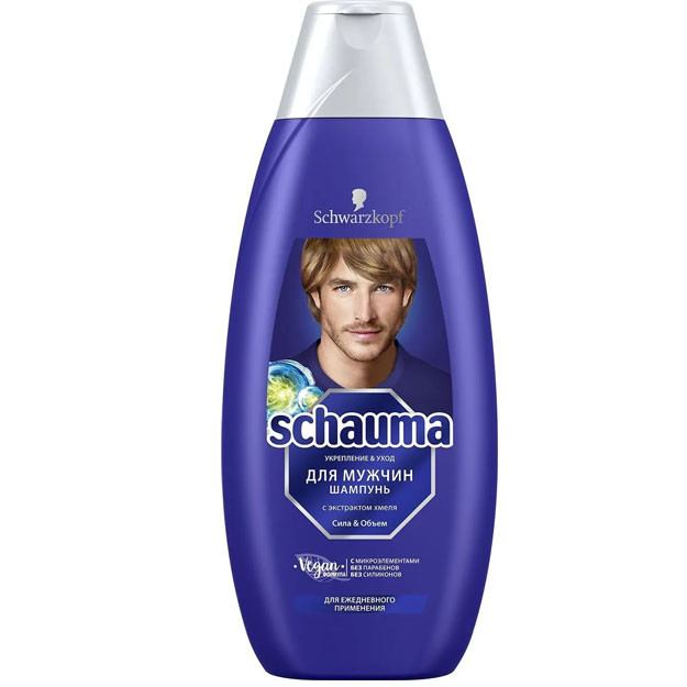 Schauma xop bilan erkaklar uchun 750ml shampun  УТ-00004861