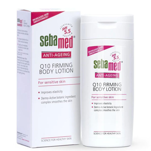 Sebamed ANTI-AGEING Q 10 firming body lotion 200 ml (Защитный лосьон против старения с Q10 для тела) УТ-00005524