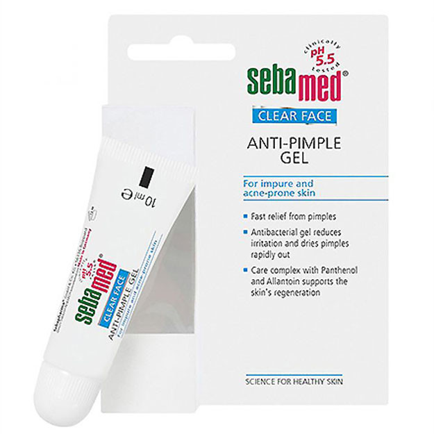 Sebamed CLEAR FACE anti-pimple gel 10 ml (akne qarshi jel) УТ-00005536