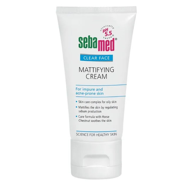 Sebamed CLEAR FACE mattifying cream 50 ml (singan teri uchun matli krem)  УТ-00005540