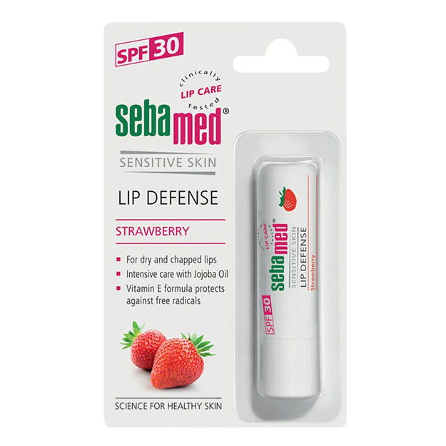 Sebamed SENSITIVE SKIN lip defense SPF 30 4,8 g (увлажняющий бальзам для губ от сухости и трещин) УТ-00005558