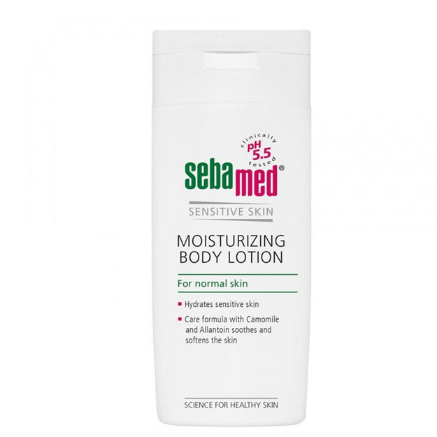 Sebamed SENSITIVE skin moisturizing body lotion 200 ml (chuvsvtvite quruq teri uchun namlovchi loson УТ-00005561