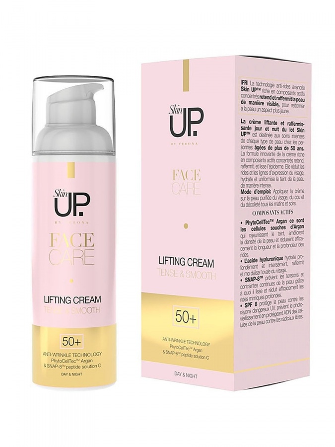 SKIN UP KREM DO TWARZY 50+ LIFTINGUJĄCY NA DZIEŃ I NA NOC SPF 8 УТ-00002133