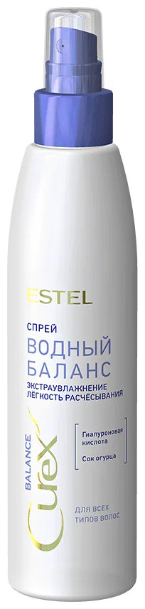 Curex AQUA BALANCE (200ml) cr200/KS barcha turdagi sochlar uchun suv balansi spreyi  УТ-00004135
