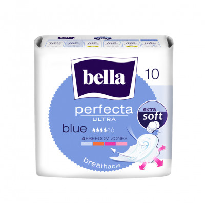 Juda nozik temir-beton. Bella Perfecta ULTRA moviy qistirmalari, 10 dona. УТ-00003829