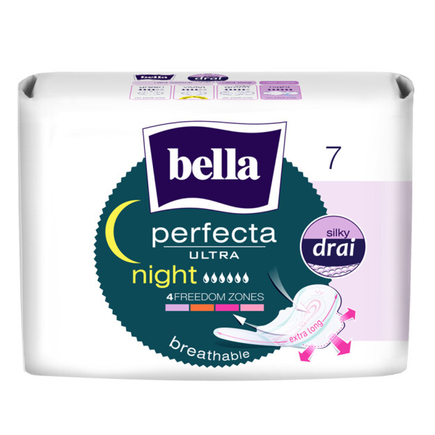 Супертонкие ж/г впитывающие прокладки марки "Bella Perfecta Ultra Night" 14 шт в п/ у УТ-00004996