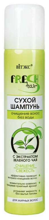 Quruq shampun D/EXT bilan yangi sochlar. yashil choy 200ml Vitex / 12 / M  УТ-00006735