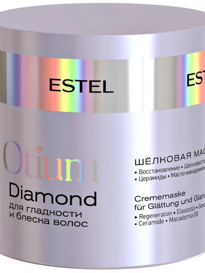 Sochlarning silliqligi va porlashi uchun ipak niqob OTIUM DIAMOND, 300 ml OTM.28  УТ-00004158