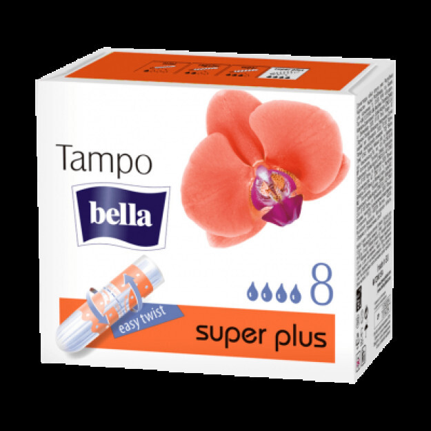 "Bella premium comfort" super Plus 8 dona kartonli aplikatorsiz tamponlar  УТ-00003827
