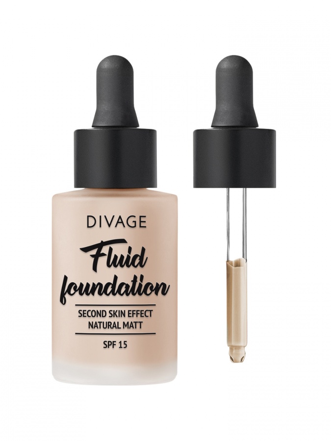 ТЕСТЕР DIVAGE Тональный крем-флюид для лица Fluid Foundation № 01 УТ-00005336