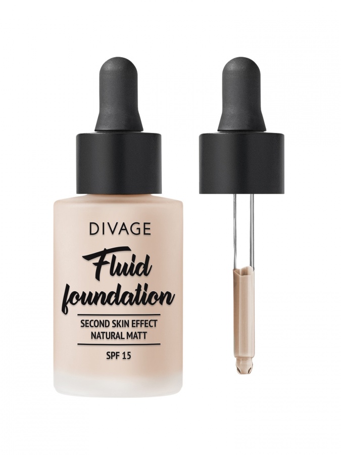 ТЕСТЕР DIVAGE Тональный крем-флюид для лица Fluid Foundation № 01N УТ-00005378