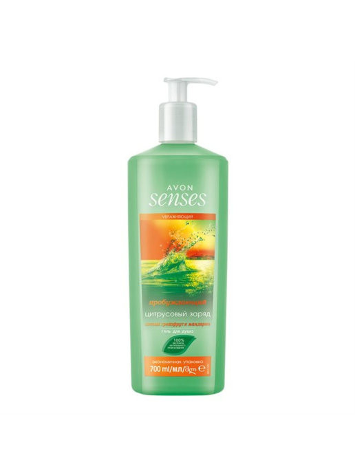 AVON Senses seriyali "sitrus zaryadi" namlovchi dush jeli, 700ml  УТ-00000878