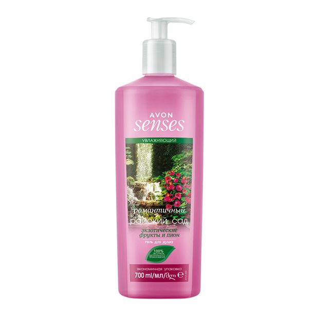 Avon Senses seriyali "Jannat bog'i" namlovchi dush jeli, 700ml  УТ-00000872