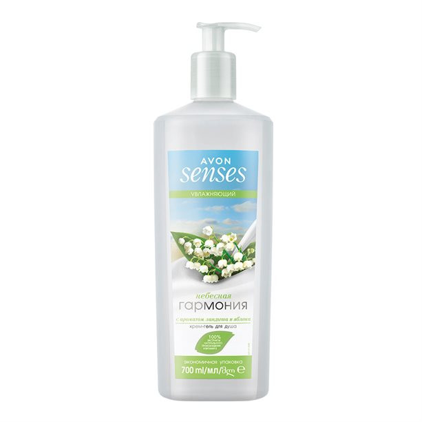 Увлажняющий крем-гель для душа "Небесная гармония" серии AVON Senses, 700ml УТ-00000881