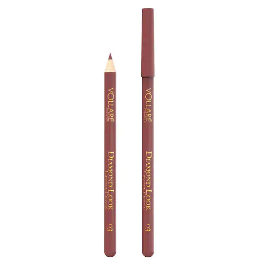 V KREDKA DO UST DIAMOND LOOK 03 FUDGE NUDE  УТ-00002228