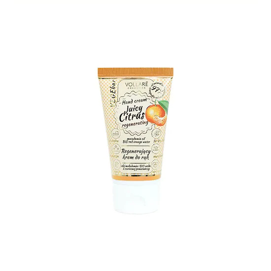 V KREM DO RĄK REGENERUJĄCY VEGEBAR JUICY CITRUS 30 ML УТ-00002196