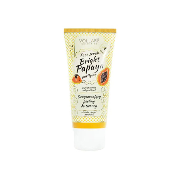 V PEELING DO TWARZY OCZYSZCZAJĄCY VEGEBAR BRIGHT PAPAYA 100 ML УТ-00002197