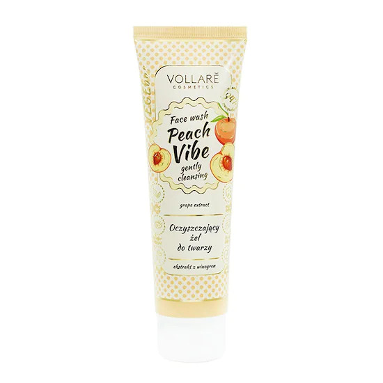 V ŻEL DO TWARZY OCZYSZCZAJĄCY VEGEBAR PEACH VIBE 150 ML УТ-00002199