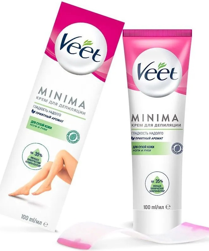 Veet Minima quruq teri uchun depilatsiya kremi 100ml  УТ-00001152