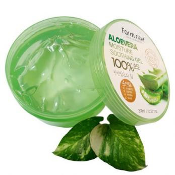 Welcos Aloe vera 98% soothing gel 300ml  УТ-00005312
